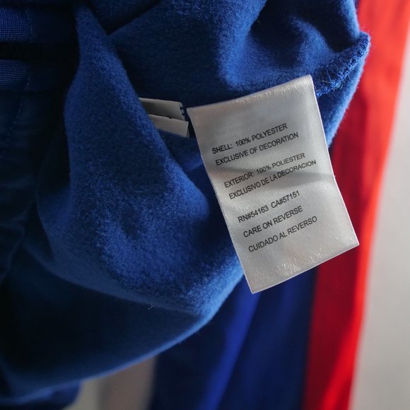 Philadelphia 76ers Jacket G-III Carl Banks Windbreaker Blue Men’s Large - Picture 7 of 7